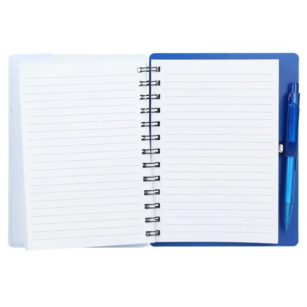 5" x 7" Recycled Pace Spiral Notebook w Pen