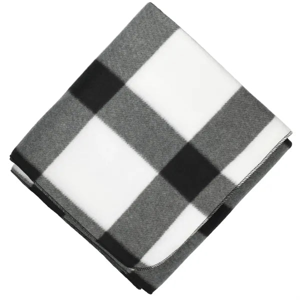 Buffalo Plaid Fleece Blanket