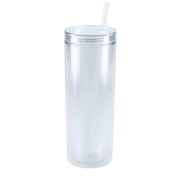 Chroma Recycled Acrylic Straw Tumbler 16oz
