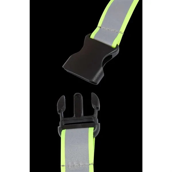 Recycled Polyester Reflective Lanyard