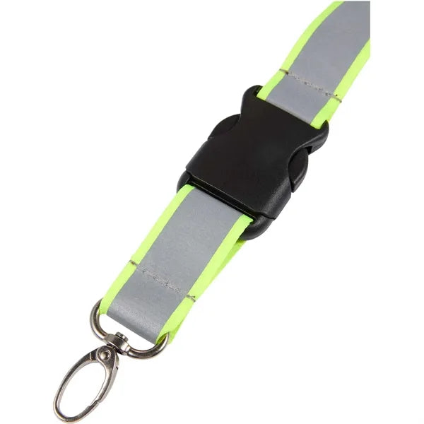 Recycled Polyester Reflective Lanyard