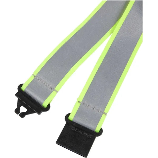 Recycled Polyester Reflective Lanyard