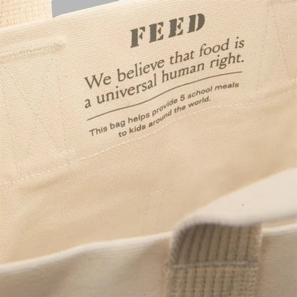 FEED Organic Cotton Market Tote