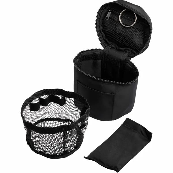 Wellable Recycled Round Travel Case