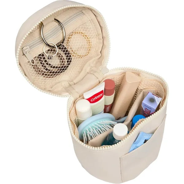 Wellable Recycled Round Travel Case