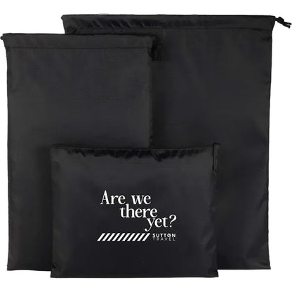 Recycled Travel Bag Set