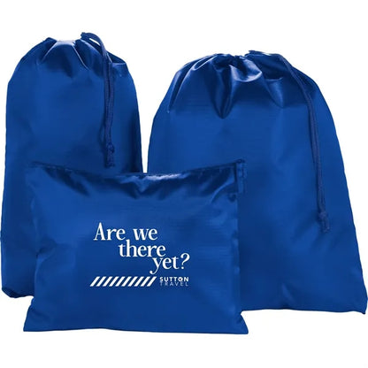 Recycled Travel Bag Set