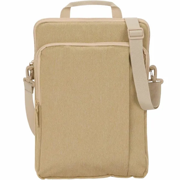 Vertical Recycled Messenger Bag