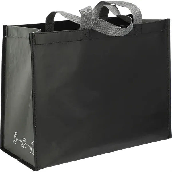 RPET Laminated Matte Shopper Tote