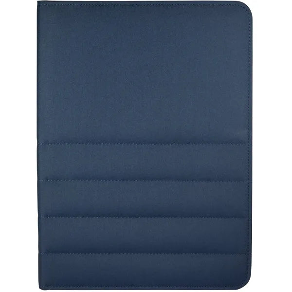 Puffer Zippered Padfolio with FSC© Recycled Paper