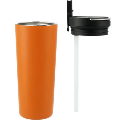Thor Copper Insulated Tumbler 24oz Flip Straw Lid