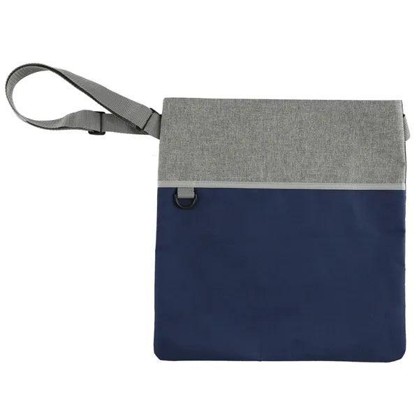 Double Heather RPET Crossbody Tote
