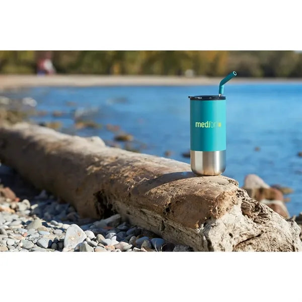 Lagom 16oz Tumbler w/ SS Straw