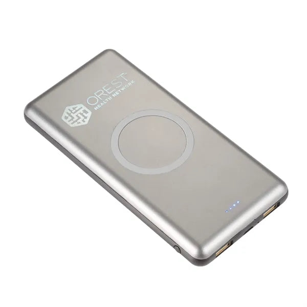 UL Listed Light Up Qi 10000 Wireless Power Bank