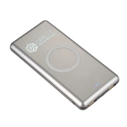 UL Listed Light Up Qi 10000 Wireless Power Bank