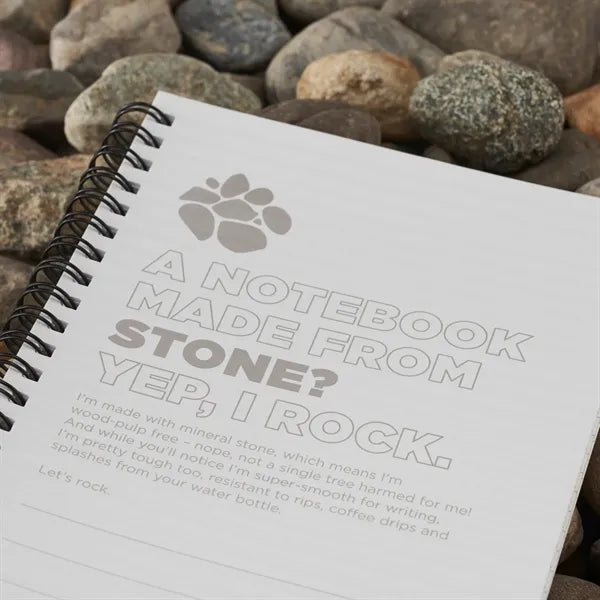 5' x 7' Mineral Stone Field Spiral Notebook