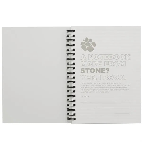5' x 7' Mineral Stone Field Spiral Notebook