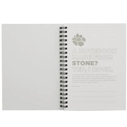 5' x 7' Mineral Stone Field Spiral Notebook