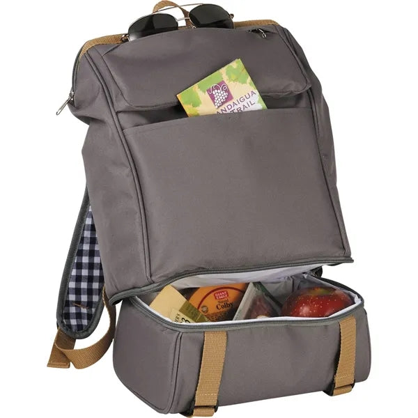 Cafe Picnic Backpack for Two