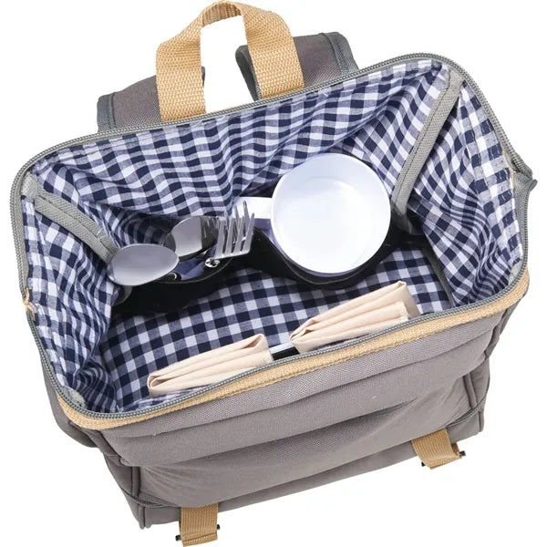 Cafe Picnic Backpack for Two