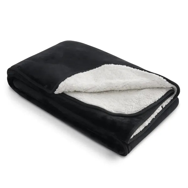 Oversized Wearable WFH Cozy Fleece Sherpa Blanket