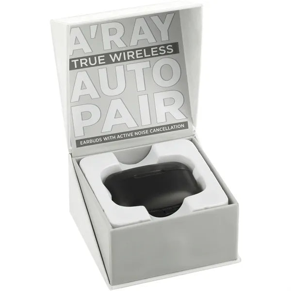 A'Ray True Wireless Auto Pair Earbuds with ANC.