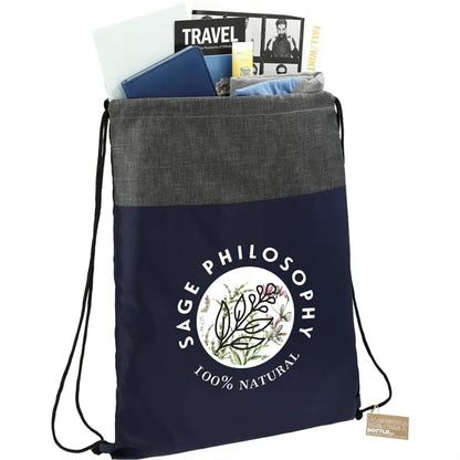 Ash Recycled Drawstring Bag