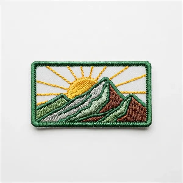 100% Custom Embroidered Patches - Hook & Loop
