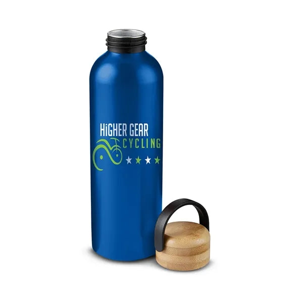 24 oz Vigor Aluminum Bottle With Bamboo Lid