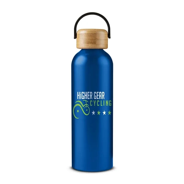 24 oz Vigor Aluminum Bottle With Bamboo Lid