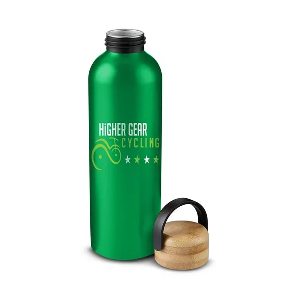 24 oz Vigor Aluminum Bottle With Bamboo Lid