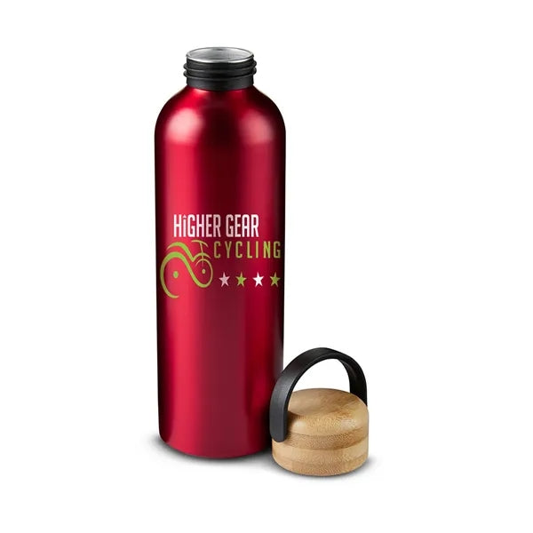 24 oz Vigor Aluminum Bottle With Bamboo Lid