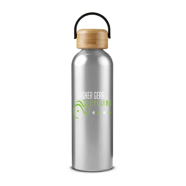 24 oz Vigor Aluminum Bottle With Bamboo Lid