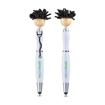 MopToppers Screen Cleaner With Stethoscope Stylus Pen