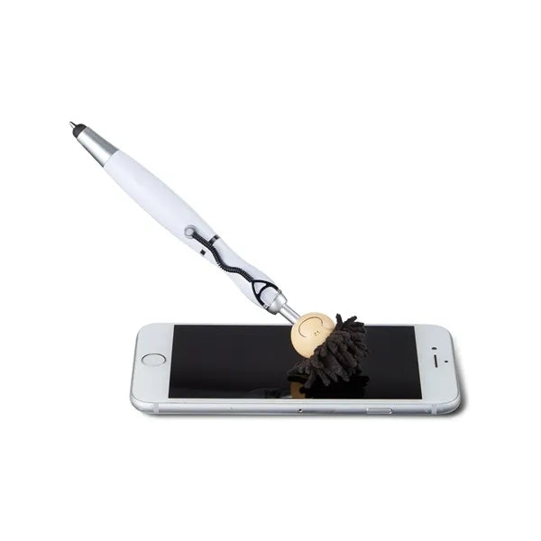 MopToppers Screen Cleaner With Stethoscope Stylus Pen