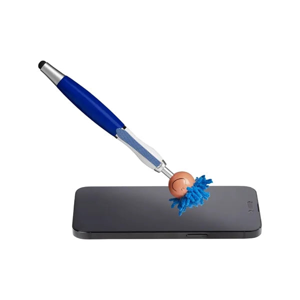 MopToppers Multicultural Screen Cleaner With Stylus Pen