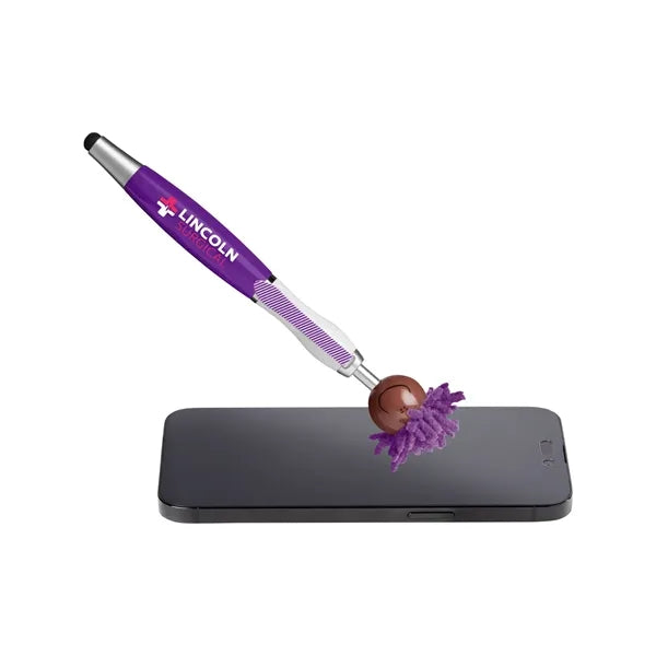 MopToppers Multicultural Screen Cleaner With Stylus Pen