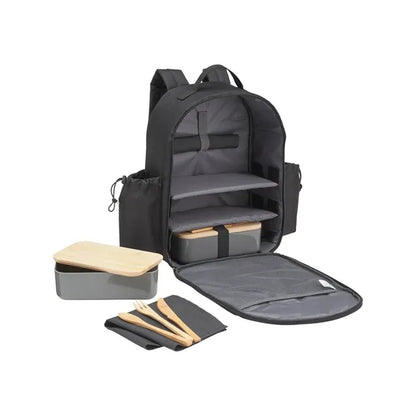 Eco Friendly Bento Picnic Set Backpack