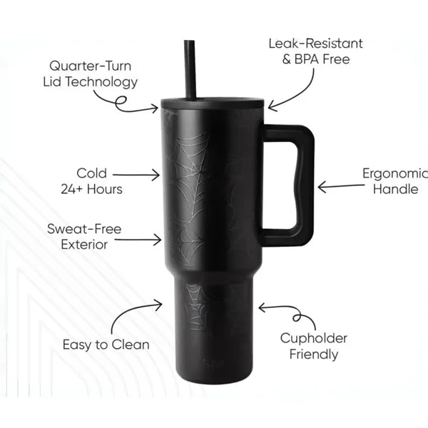 40 oz Car Mug with Handle