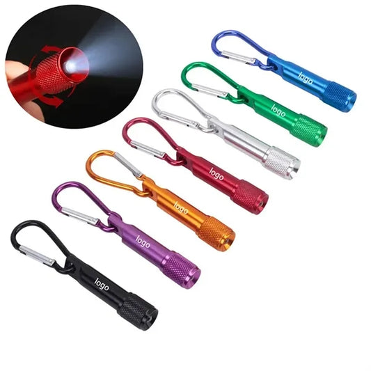 Portable Aluminum Alloy LED Keychain Flashlight