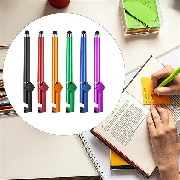 Multi Function Stand Pen With Stylus
