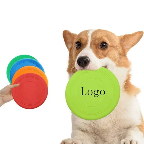 Durable Rubber Dog Toy Disc