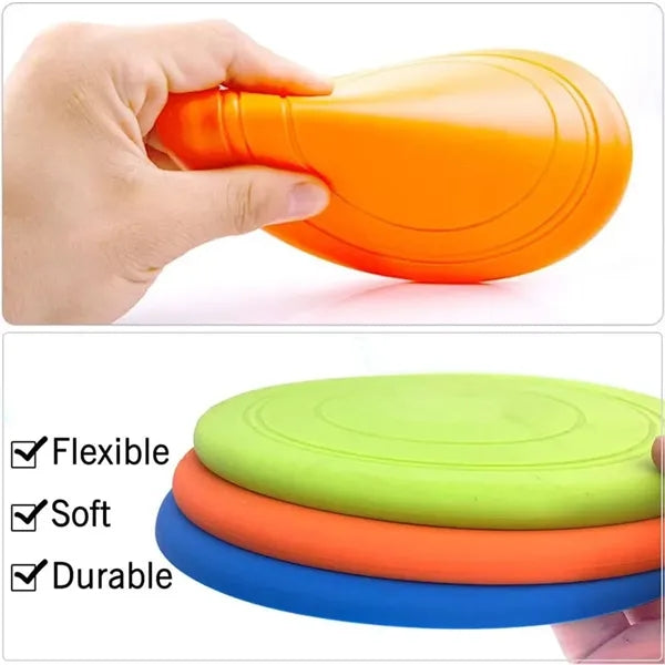 Durable Rubber Dog Toy Disc