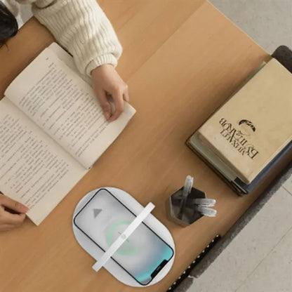 3 In 1 Foldable Dimmable Wireless Charging Lamp