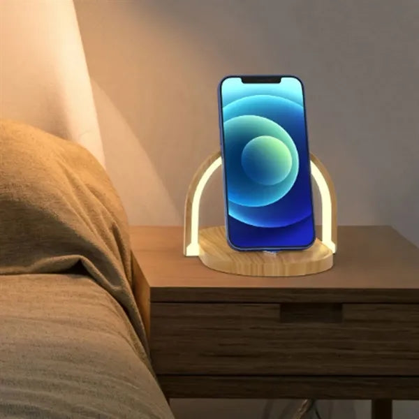3 In 1 Foldable Dimmable Wireless Charging Lamp