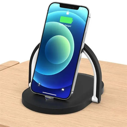 3 In 1 Foldable Dimmable Wireless Charging Lamp