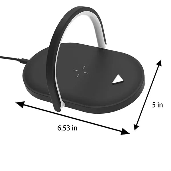 3 In 1 Foldable Dimmable Wireless Charging Lamp