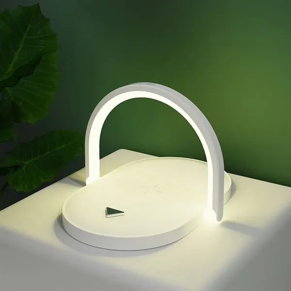 3 In 1 Foldable Dimmable Wireless Charging Lamp
