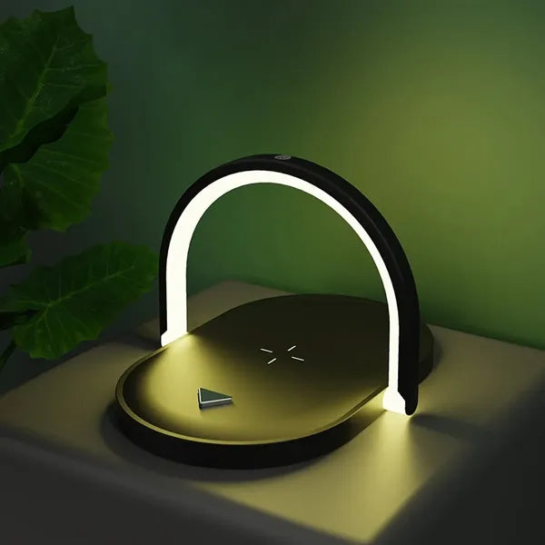 3 In 1 Foldable Dimmable Wireless Charging Lamp