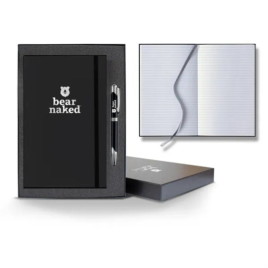 Matra Banded Medio Lined White Page Journal Gift Set